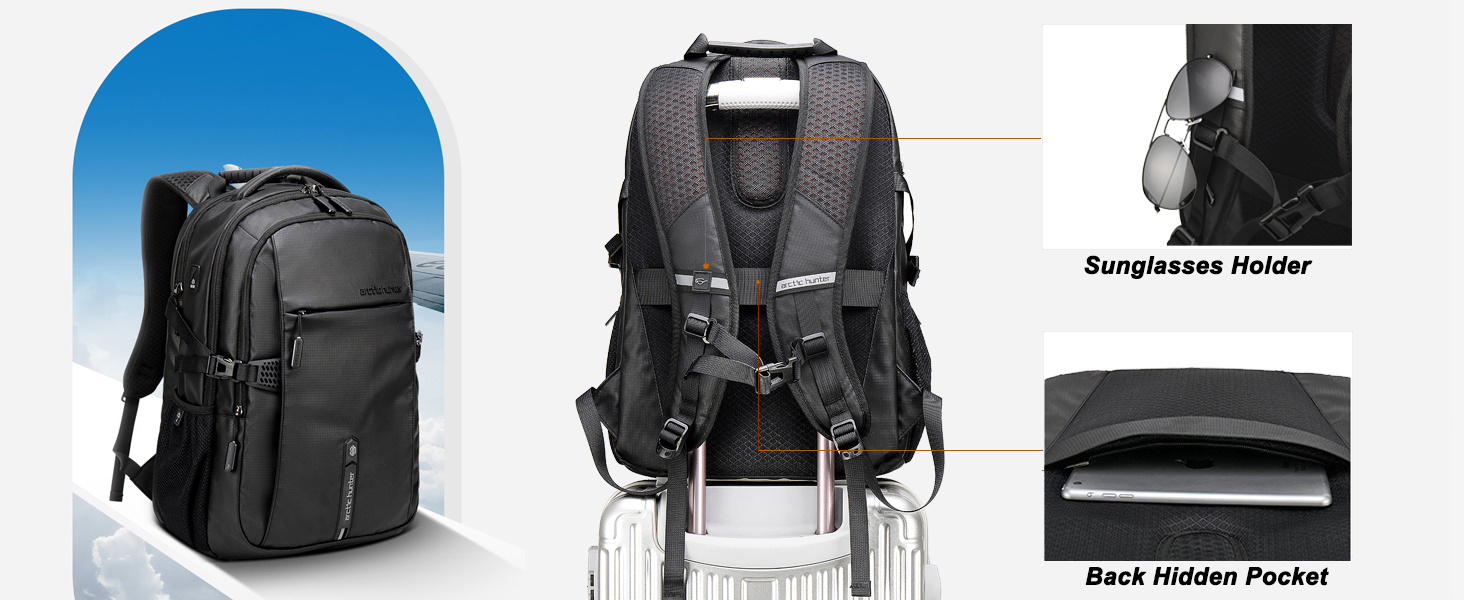 Flight travel backpack
