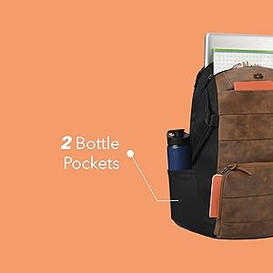2 bottle pockets